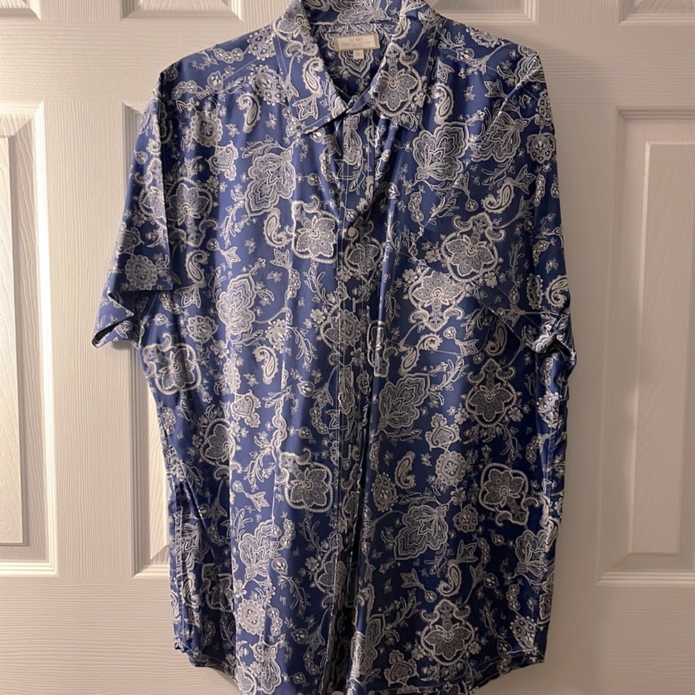 Mens Old Navy short sleeve dress shirt